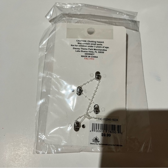 Disney Mickey Mouse Metal Shoe Charms - Picture 2 of 2